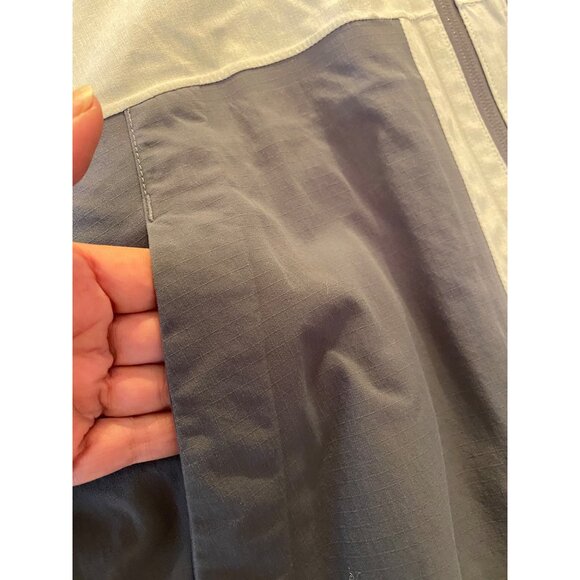 The North Face Mens Hooded Water Resistant Jacket Beige Brown Large - Picture 7 of 11